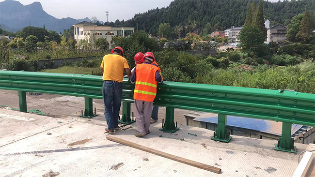 鹤壁高速公路护栏板的维护确保道路安全的关键环节